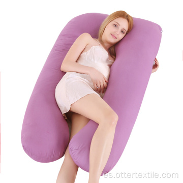 almohada para el cuerpo, mujer embarazada acurrucarse abrazo almohada